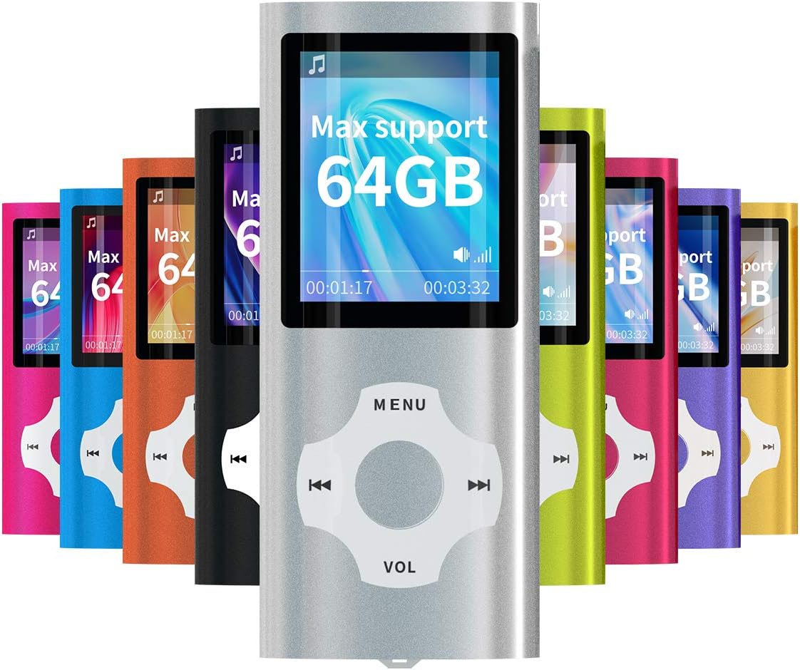 Black Pack of 2 MP3 MP4 Player L9316
