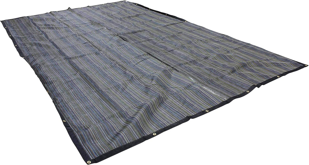 12'x24' 10oz Multi Mesh Tarp PVC Coated Poly Shade A4409
