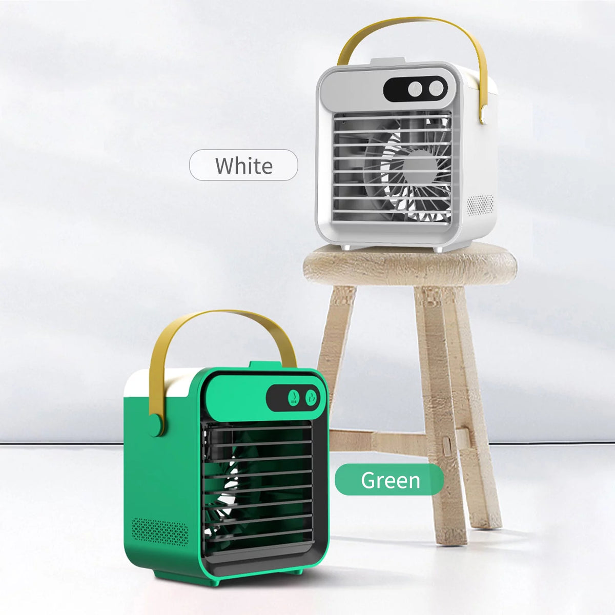 Air Conditioner Fan with Phone Holder 180mL 3 Speeds USB Y336001
