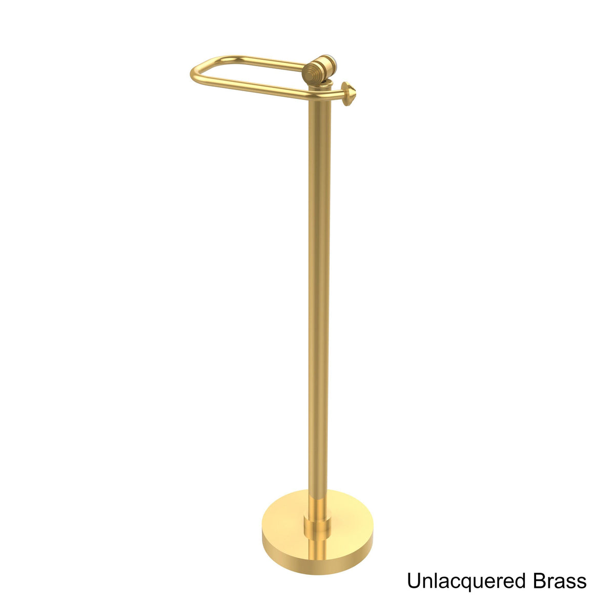 Matte Black Free Standing Toilet Tissue Holder O186