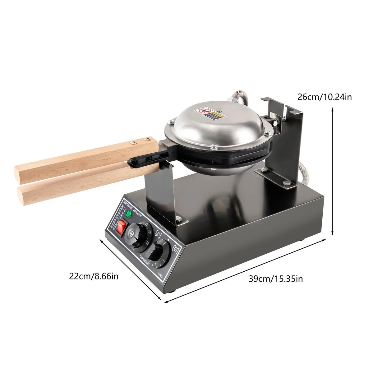 1400W Nonstick Stainless Electric Waffle Maker R927358