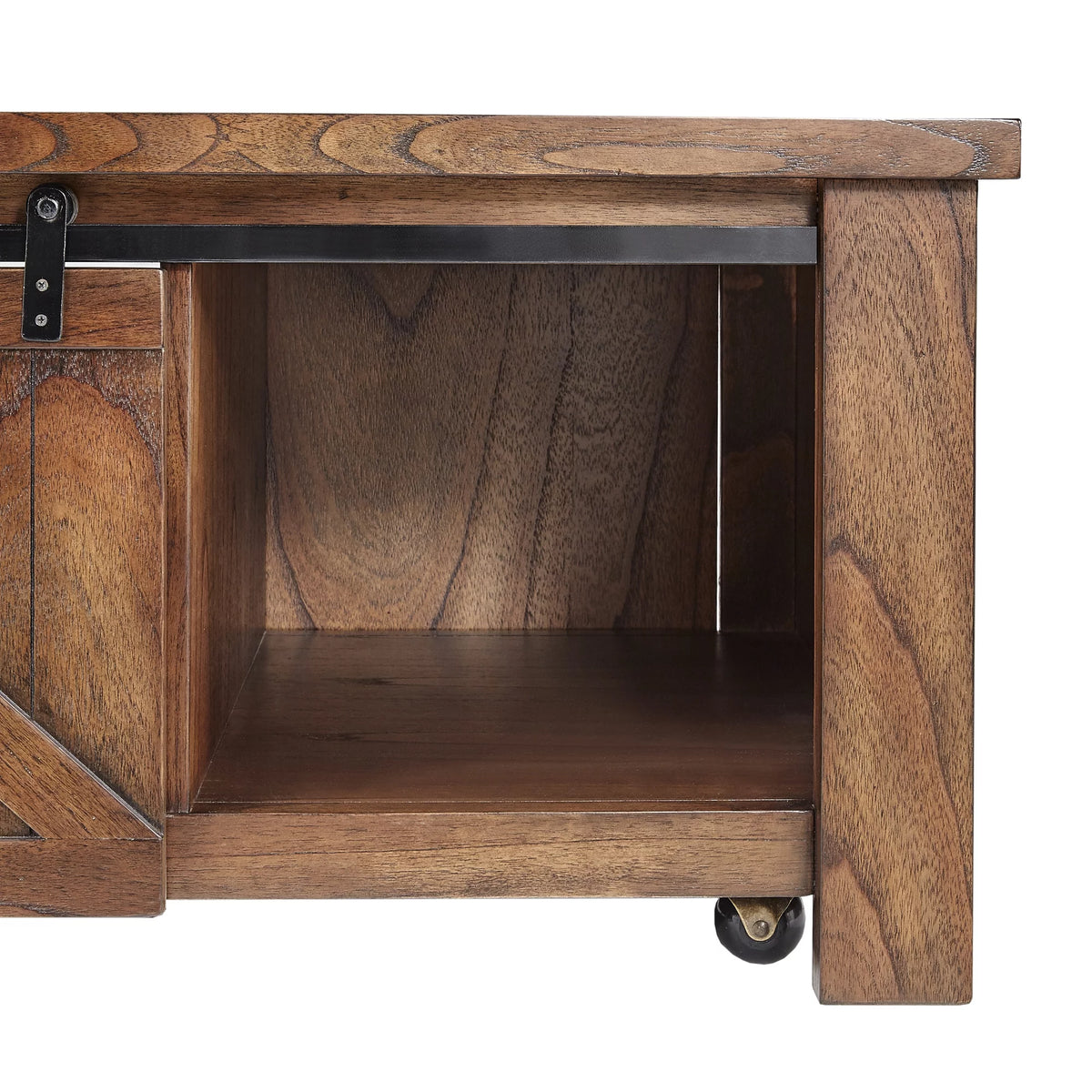 Brown Cherry Finish Cocktail Table Z72602