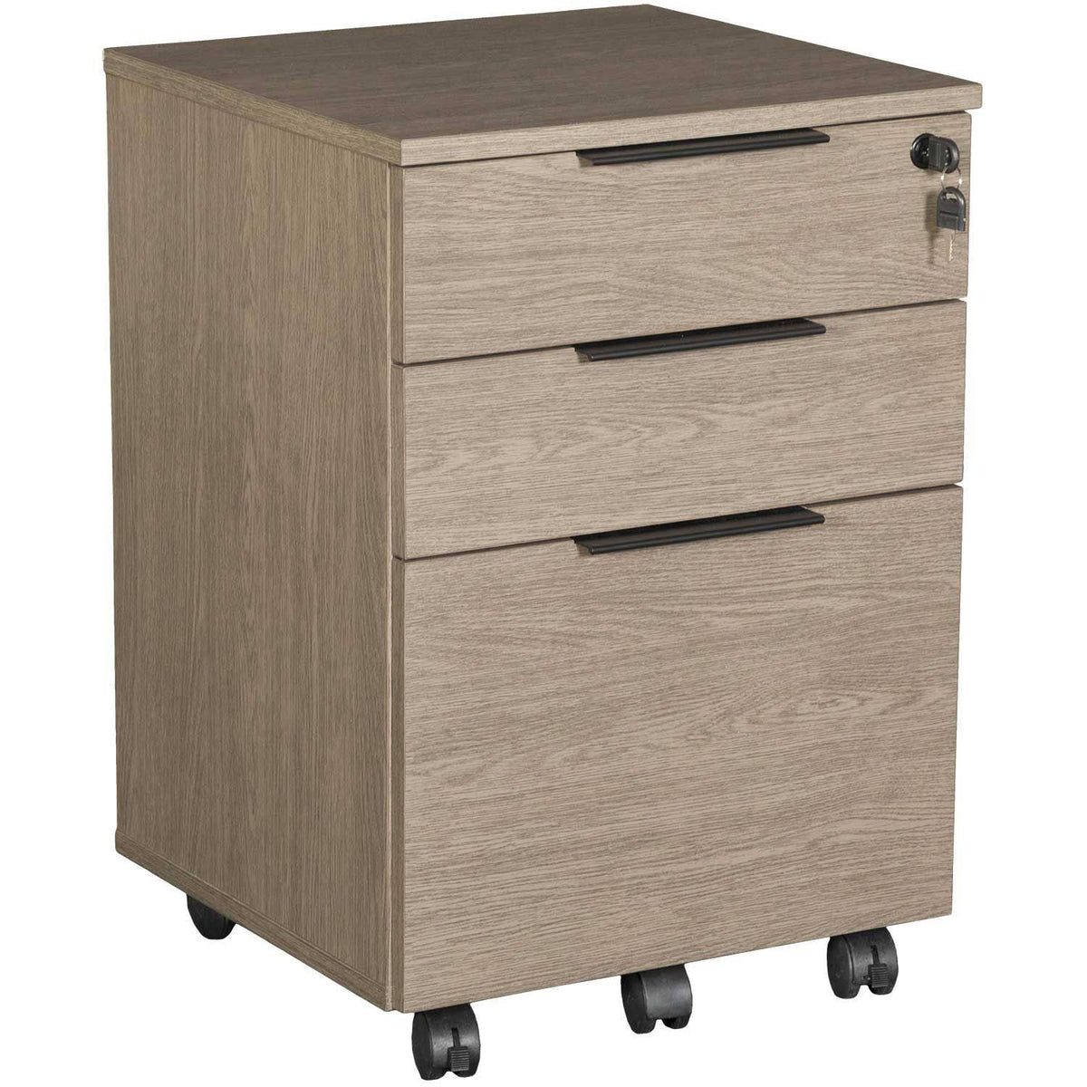 Three Drawer Mobile Pedestal K676