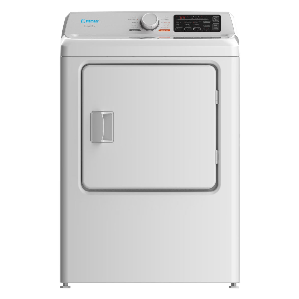 6.7 cu. ft. Front Load Electric Dryer in White M53833