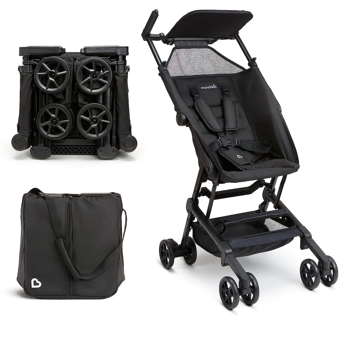 Ultra Compact Lightweight Travel Stroller, Black Q916202