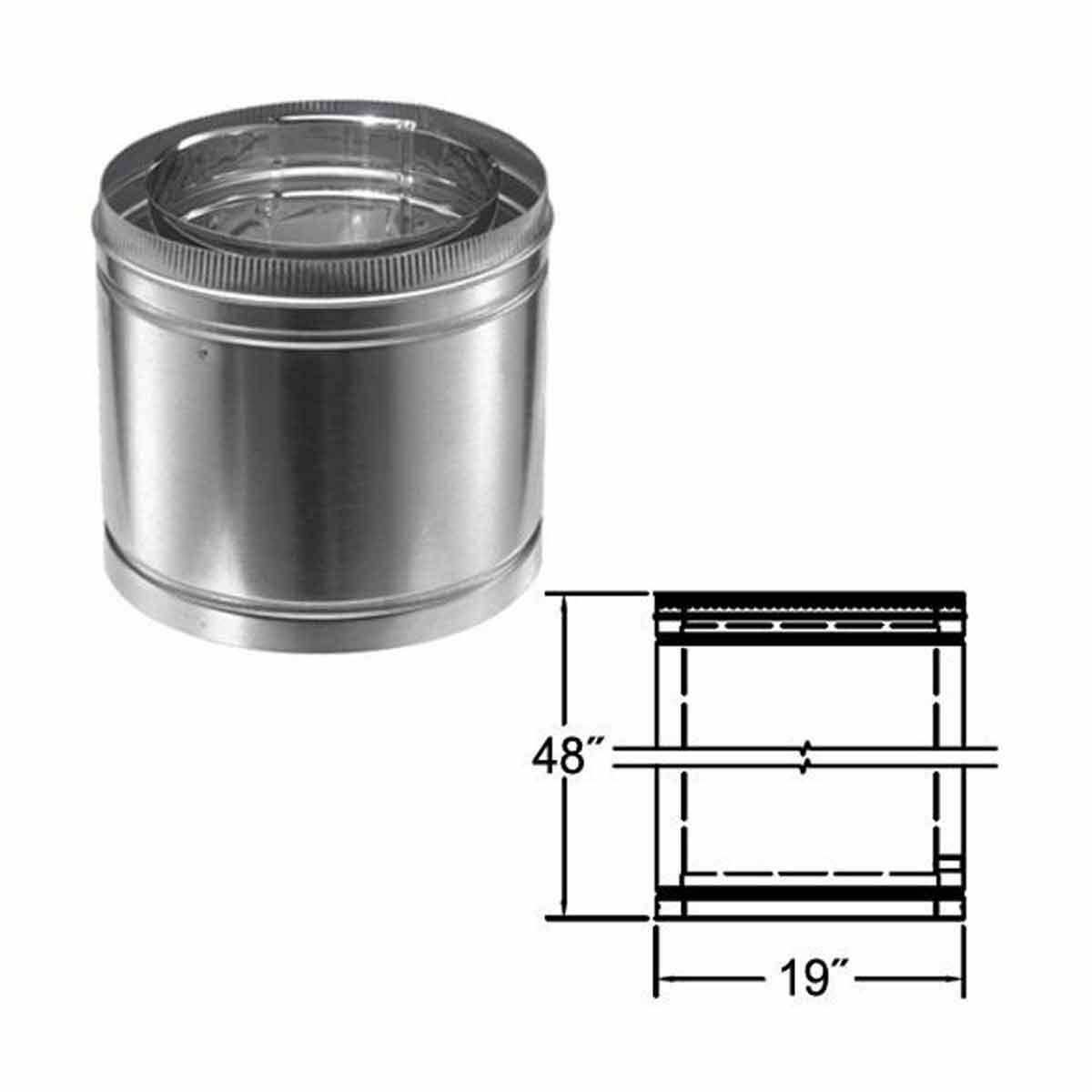 16 x 48 in. Chimney Pipe K58985