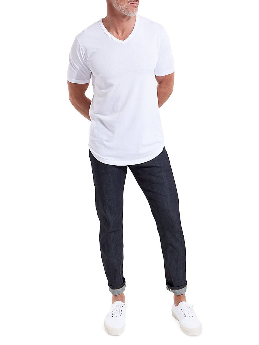 Navy Scallop V Goodlife T797