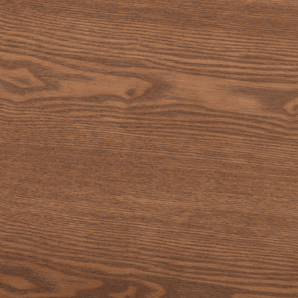 King Size Ash Walnut Finished Wood Platform Bed F1243
