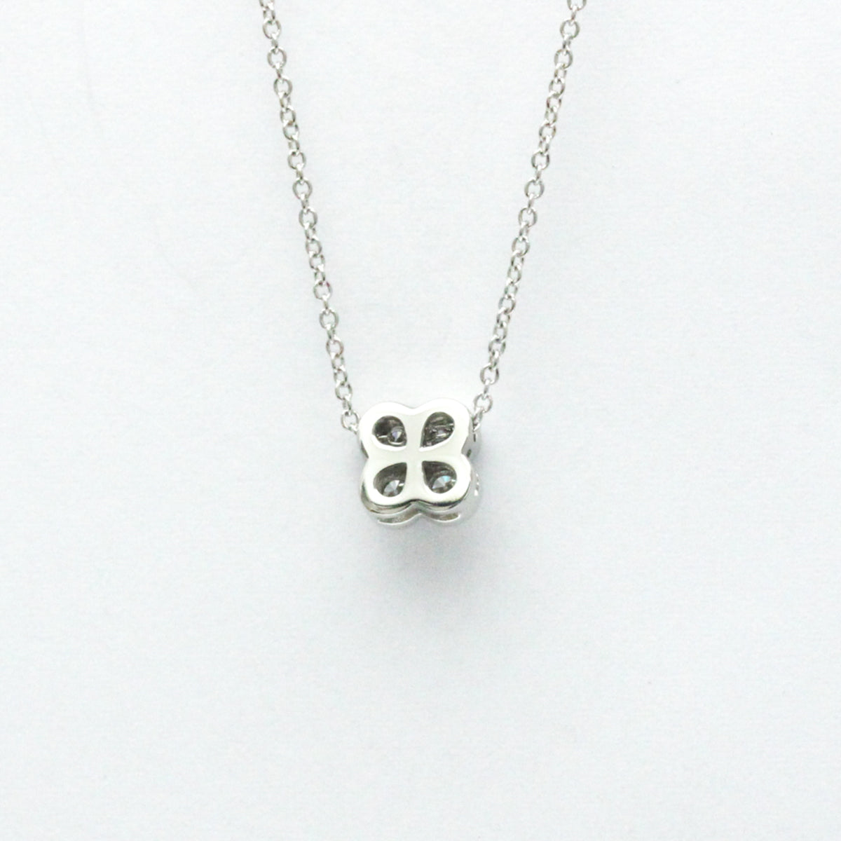 Platinum Diamond Bezel Set Necklace A580244