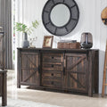 4 Drawer Light Rustic Oak Wood Dresser G8583