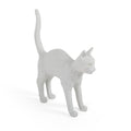 White Cat Lamp Y110