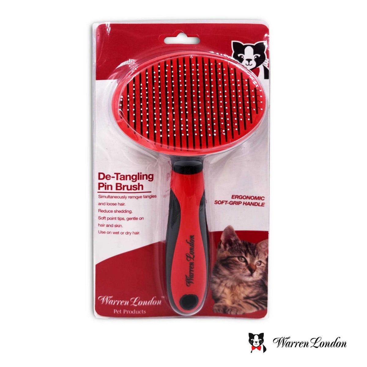 Cat De-Tangling Pin Brush O7602