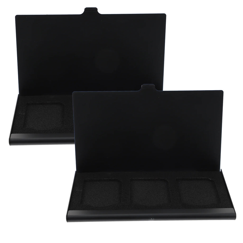 2pcs Black Storage Box F2566