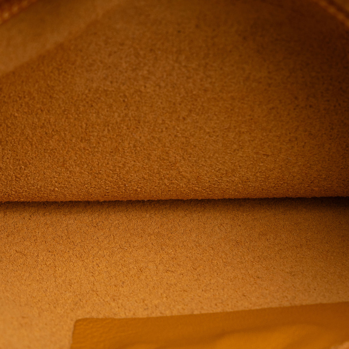 Yellow Calf Leather Top Handle Bag R381401