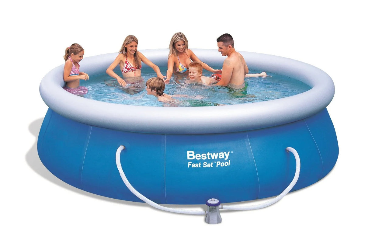 10' x 30 Inflatable Above Ground Swimming Pool with Pump W45216