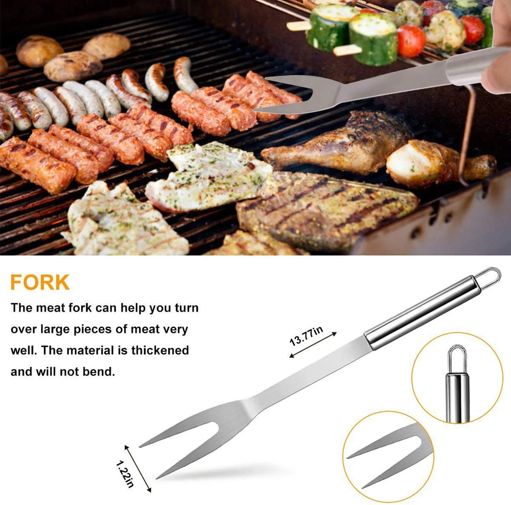 26-Piece Stainless Steel BBQ Tool Set M846