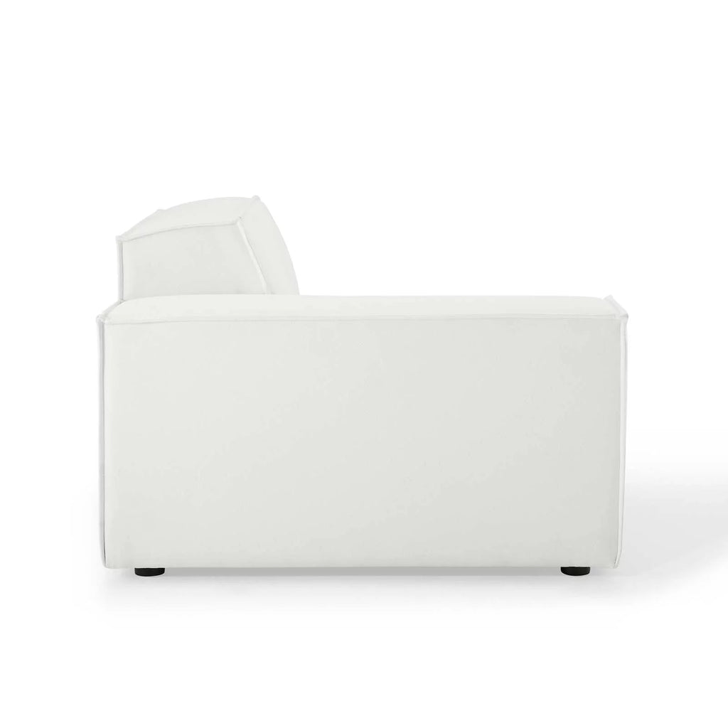 White 4-Piece Sectional Sofa Z73030