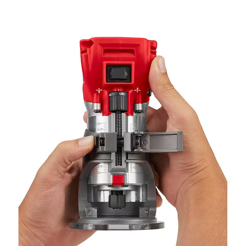 18V Lithium-Ion Brushless Cordless Compact Router with 5.0 Ah Battery D95028