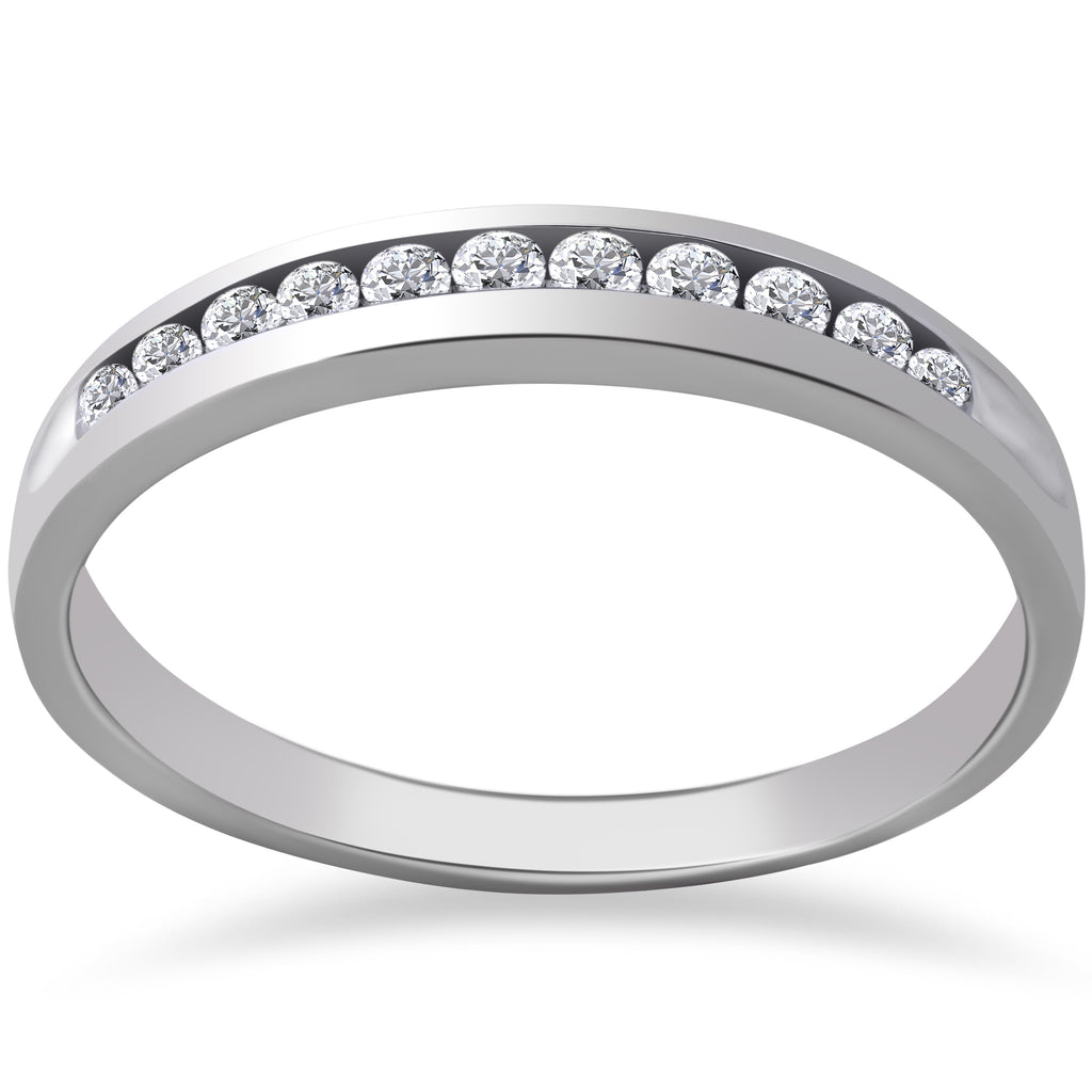 14k White Gold Lab Grown Diamond Wedding Ring C964941
