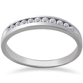 14k White Gold Lab Grown Diamond Wedding Ring C964941