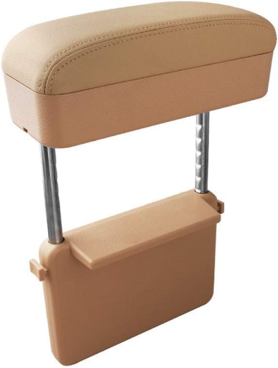Armrest Cushion Box Protector for Universal Auto Car Center Console Armrest Extender Elbow Forearm Wrist Rest Support Adjustable Height Comfort Pads with Black Line Z16659