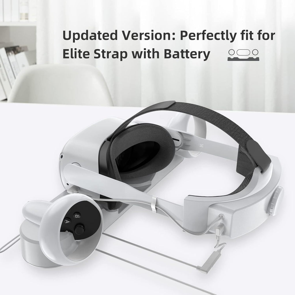 Oculus Quest 2 Charging Dock with 2 Rechargeable Batteries A923