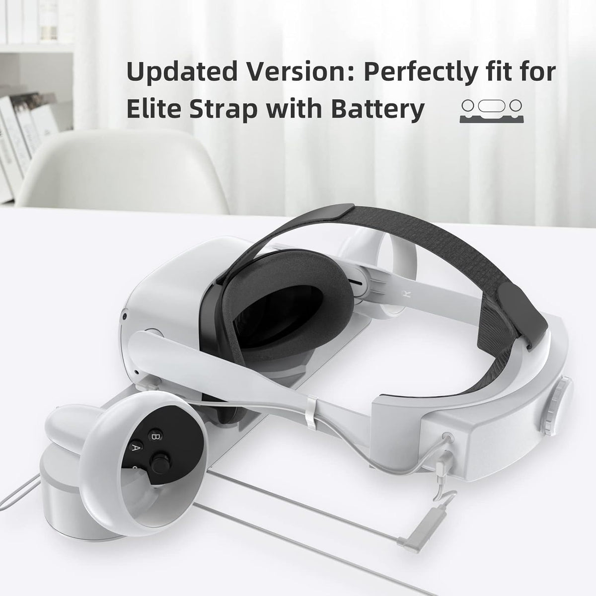 Oculus Quest 2 Charging Dock with 2 Rechargeable Batteries A923