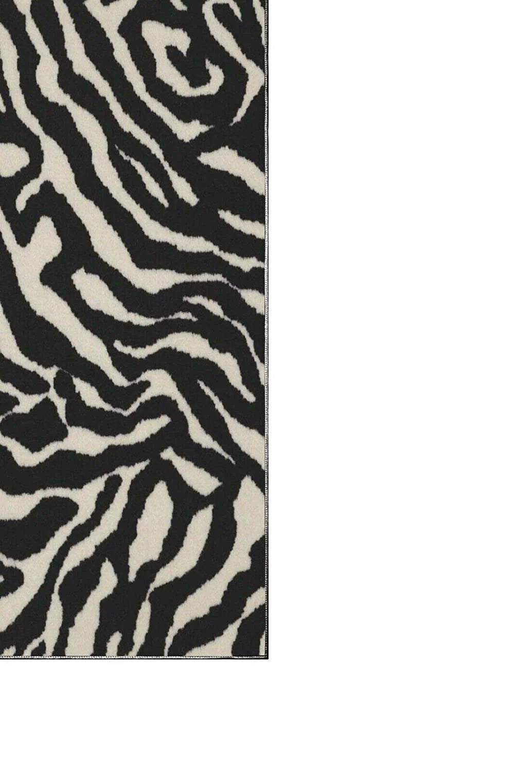 Zebra Area Rug, 3' x 44', Carpet C222