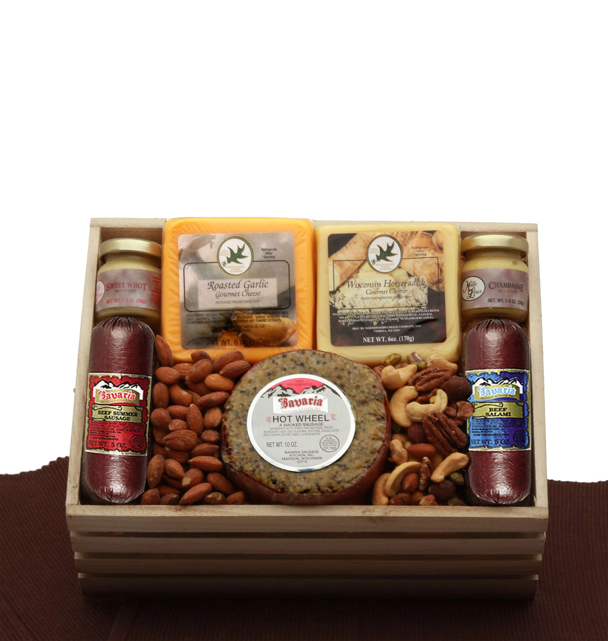 Meat and Cheese Sampler Gift Basket C834