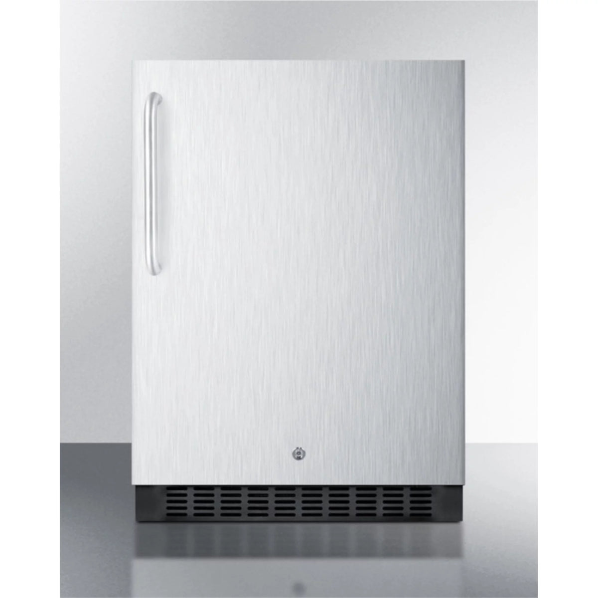 Outdoor Built-In Refrigerator with Lock and Stainless Steel Exterior P1689