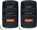 Keyless Entry Remote Car Key Fob for Mitsubishi Galant Eclipse (Pack of 2) G186931