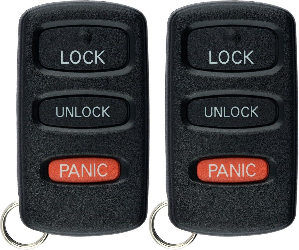 Keyless Entry Remote Car Key Fob for Mitsubishi Galant Eclipse (Pack of 2) G186931