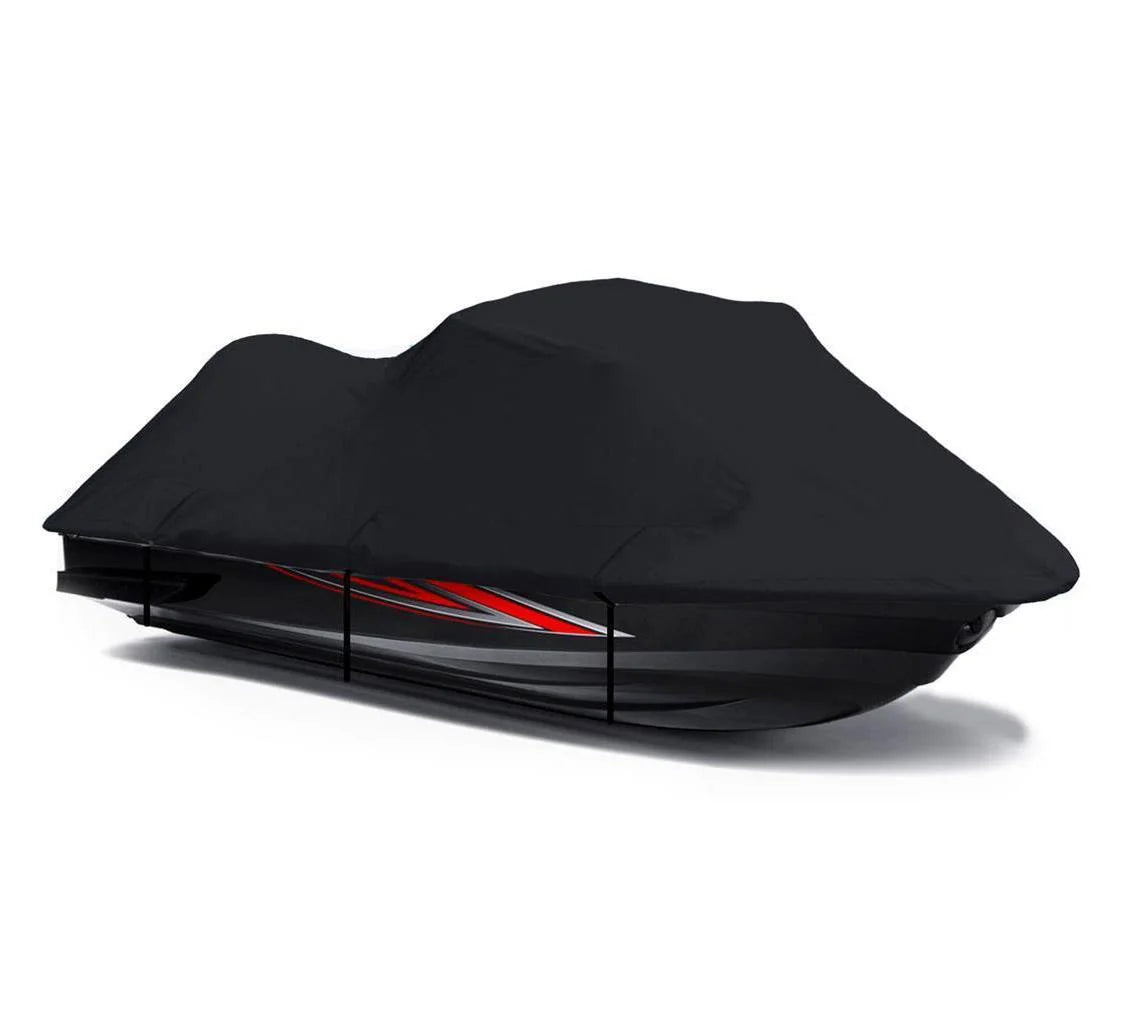 Black 600 Denier Jet Ski PWC Cover 2 Seater Z245977