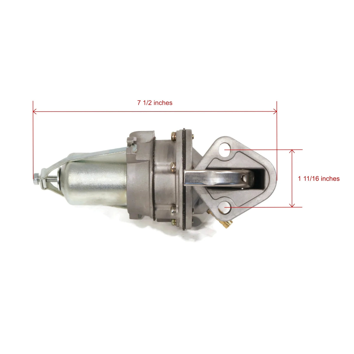 Fuel Pump With Gaskets for Mercruiser Sterndrive 165 Motor X7697