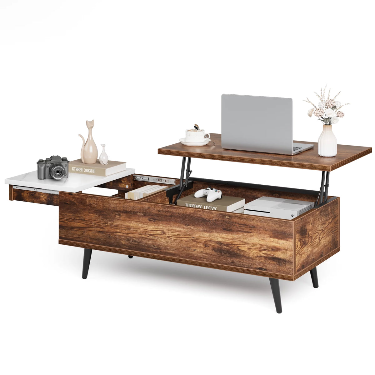 Lift Top Coffee Table with Storage Box P433064
