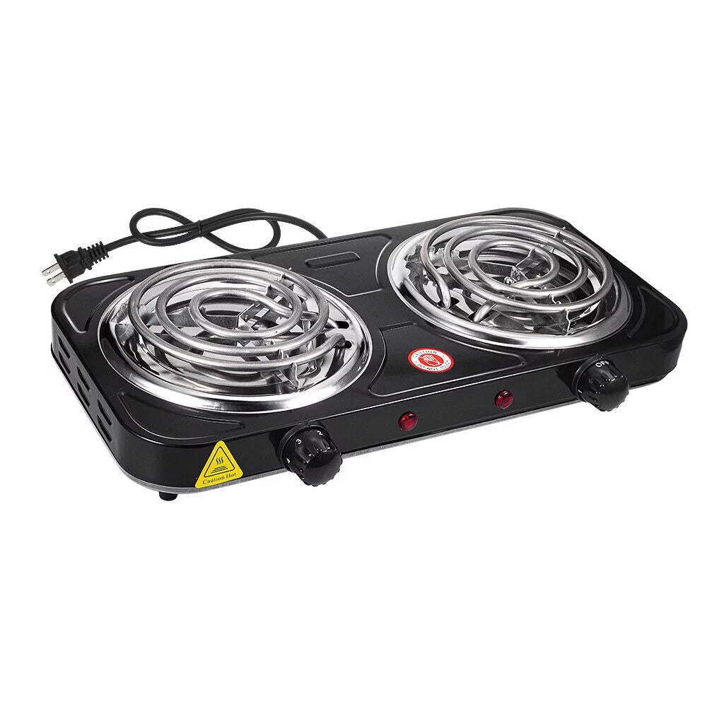 Double-burner Electric Hot Plate Y6772