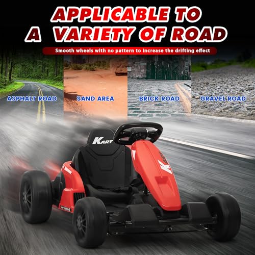 24V Electric Ride On Go Kart for Kids 4-16 Year K6541