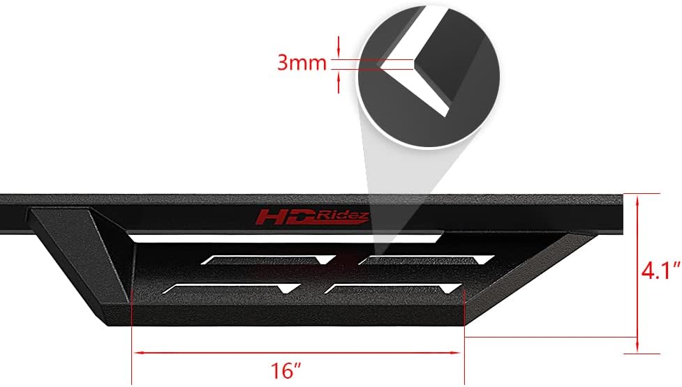 Steel Construction Drop Down Style Running Boards C18946