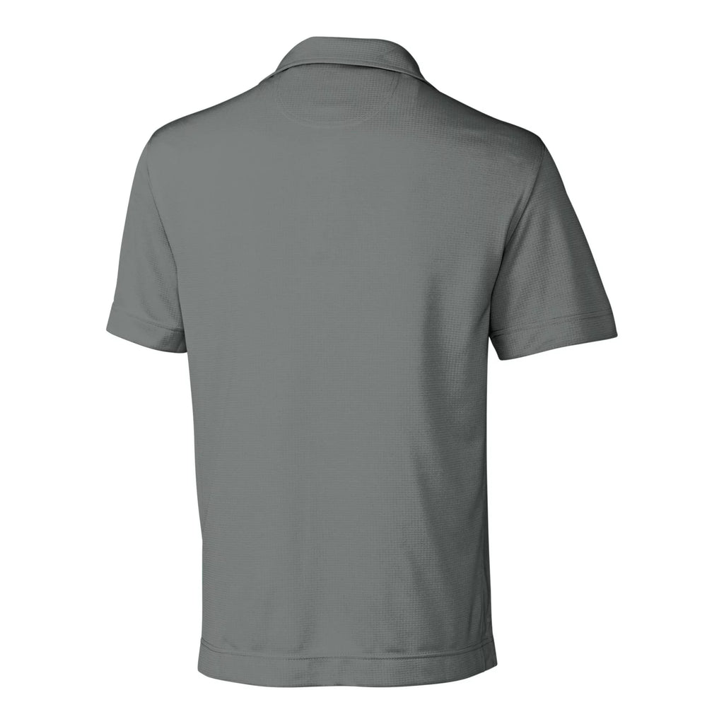 Men's Textured Solid Polo S5496