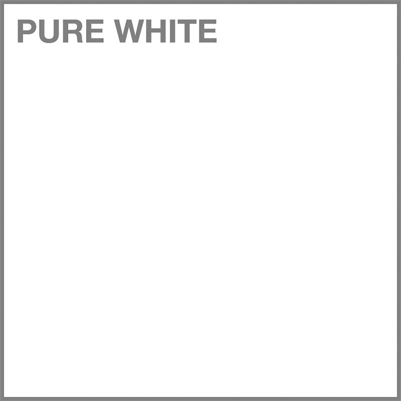 2 Shelf Bookcase in Pure White (Set of 2) L7986