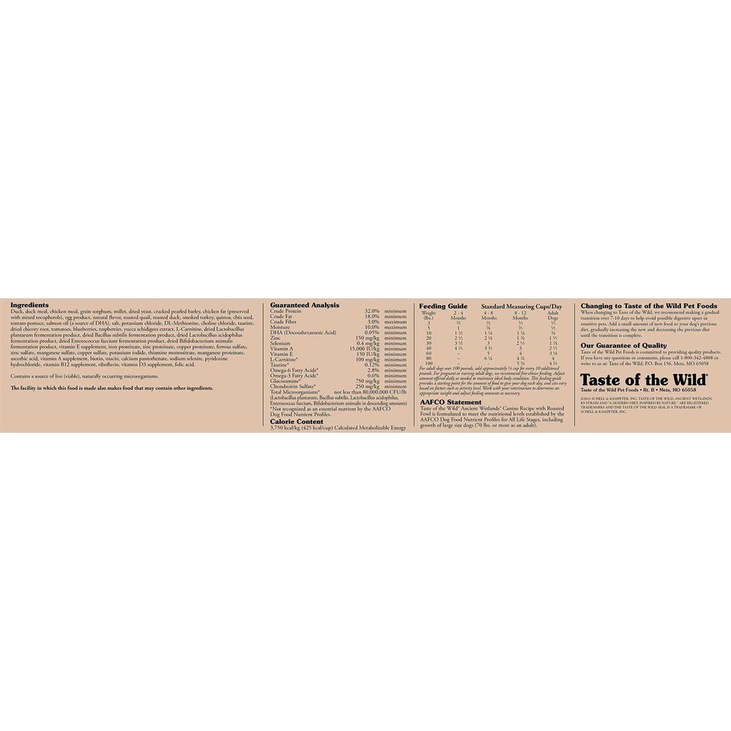 Ancient Grains Dry Dog Food L7233