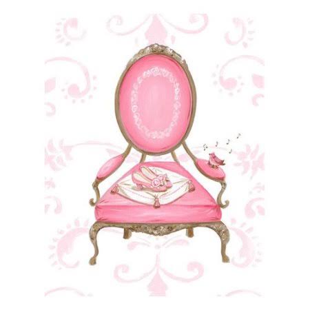 Pink Canvas Art Chair F620777