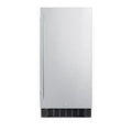 15-Inch 3.0 Cu. Ft. Outdoor Rated Compact Refrigerator - Stainless Steel C370