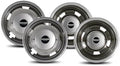 Polished 17 Inch 8 Lug Stainless Steel Wheel Simulator Kit H278
