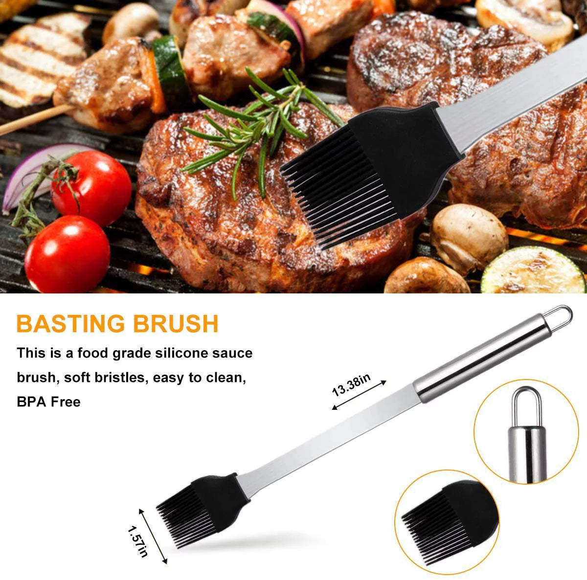 26-Piece Stainless Steel BBQ Tool Set M846