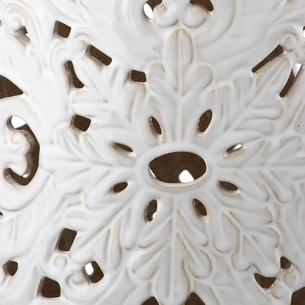 White Patio Stool T694