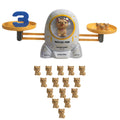 White Elephant Gifts for Toddler Spaceship & Dog Educational Counting Math Game Number Learning Toy B68783