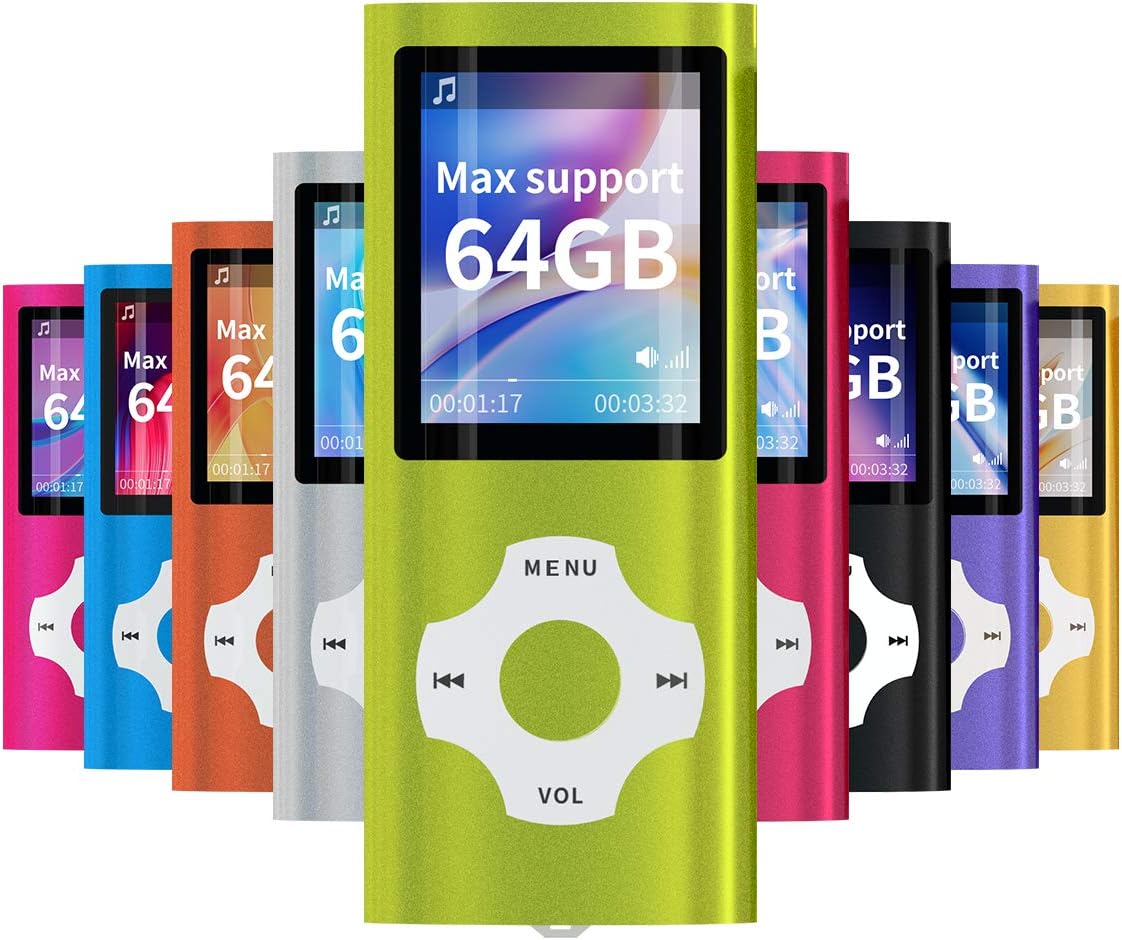 Black Pack of 2 MP3 MP4 Player L9316