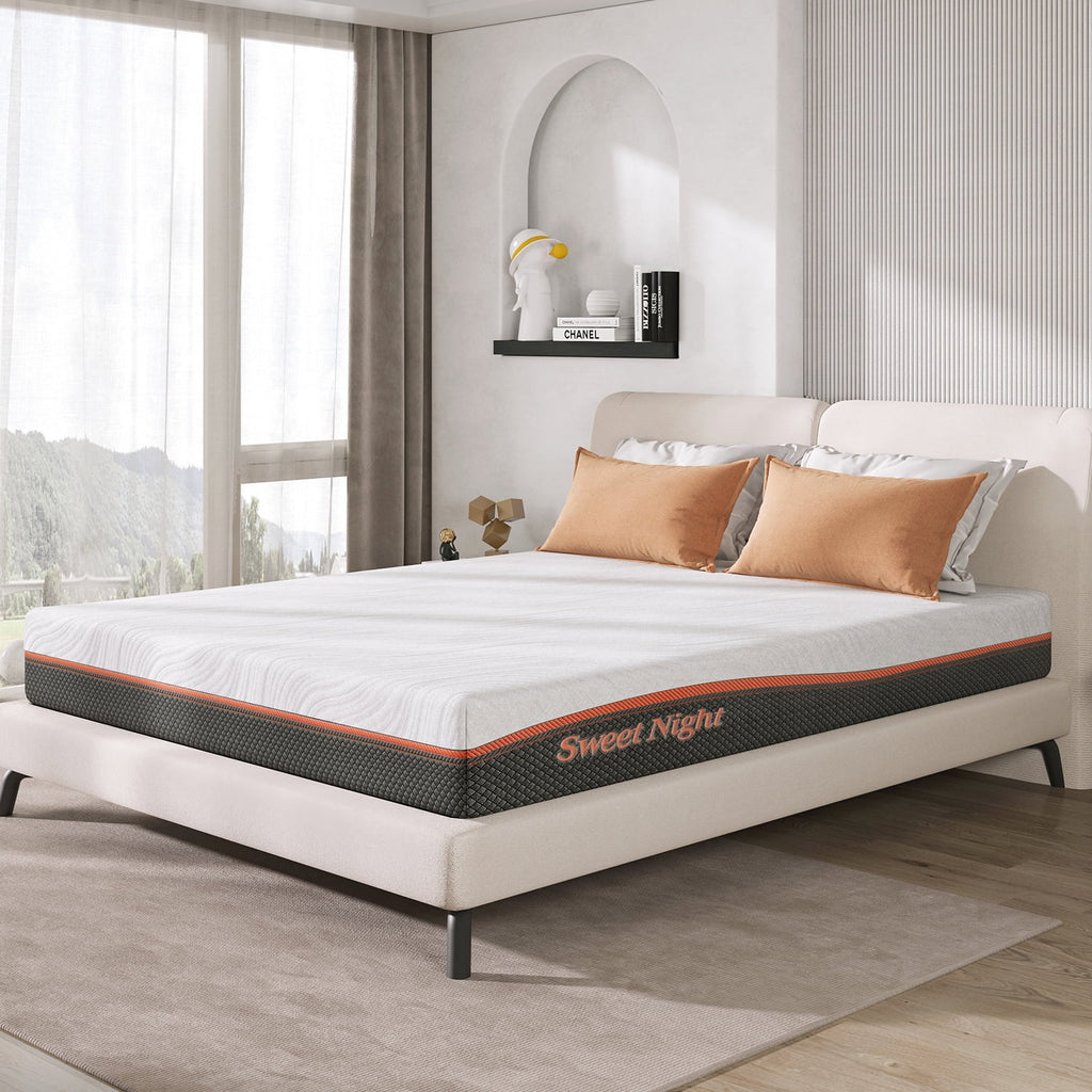 10 Inch Cooling Gel Memory Foam Pocket Spring Hybrid Queen Mattress H9327