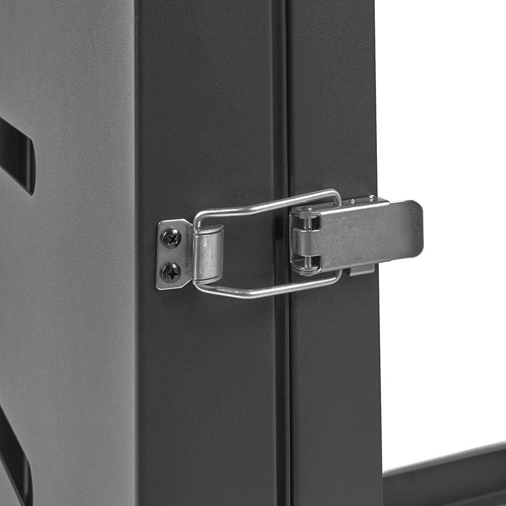 12U 4-Post Open Frame Wall-Mount Network Rack N8268